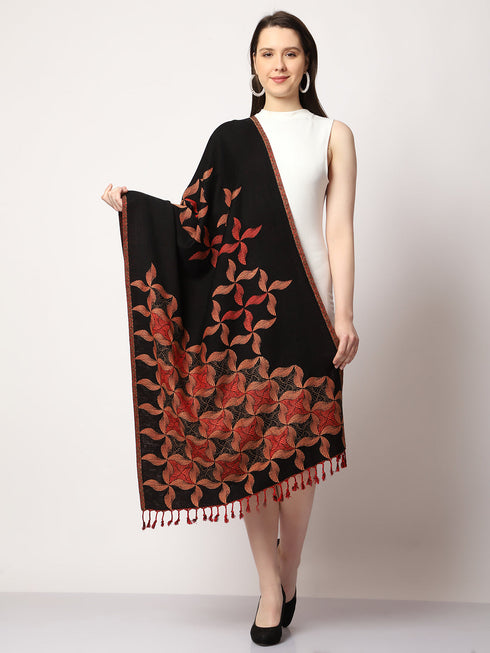 Women's Jamawar Wool Stole